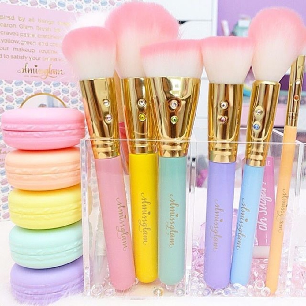 slmissglam macaron brush set